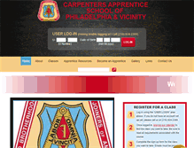 Tablet Screenshot of carpentersofphila.com